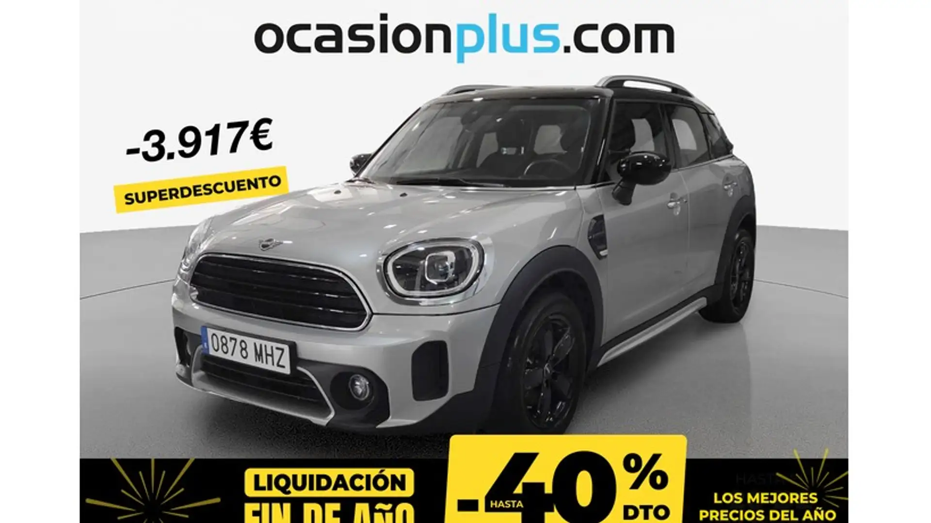 MINI Cooper Countryman D AUT. Argent - 1