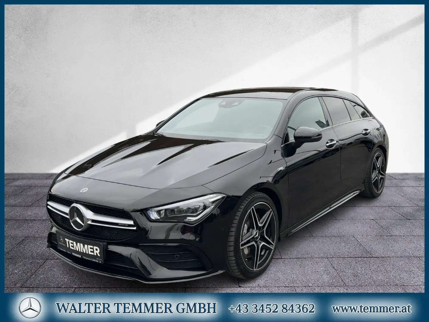 Mercedes-Benz CLA 35 AMG 4M Shooting Brake Premium Night Pano Schwarz - 1