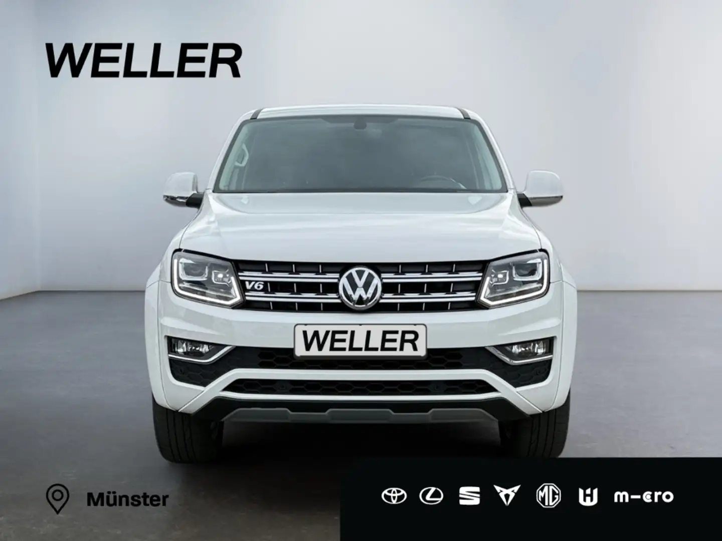 Volkswagen Amarok 3.0 TDI 4M Highline *AHK*Hardtop*Standhz* Weiß - 2