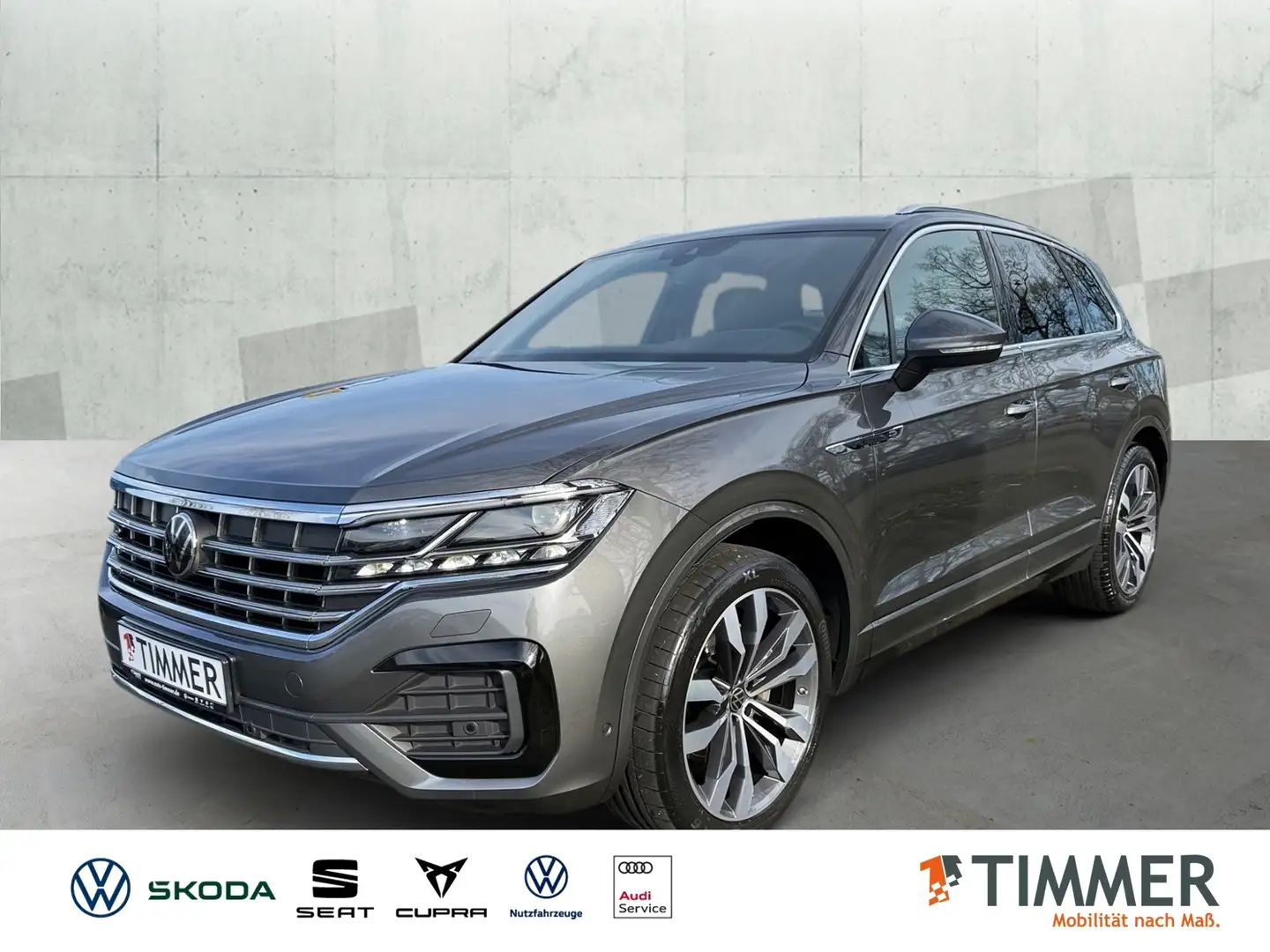 Volkswagen Touareg 3.0 V6 TDI R-LINE 4M *LUFT *INNO *21" *IQ.LIGHT* Grau - 1