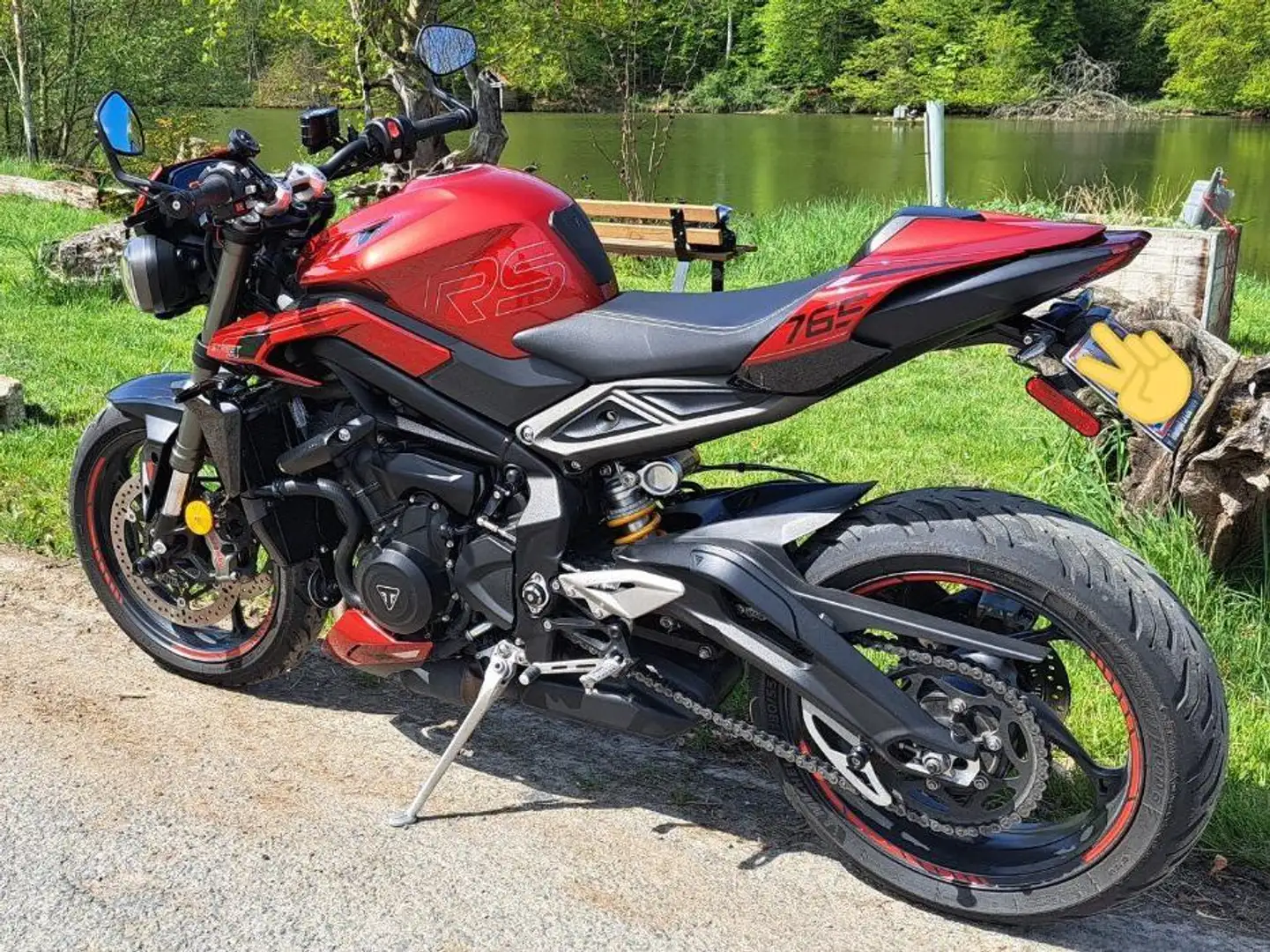 Triumph Street Triple RS Street Triple 765 RS Červená - 1