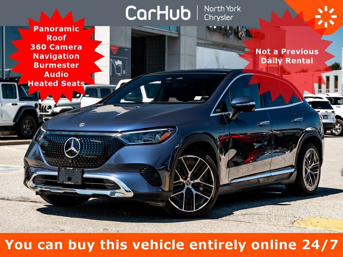 2024 Mercedes-Benz EQE 350 Panoroof 360 Cam Nav Burmester Audio Heated Se