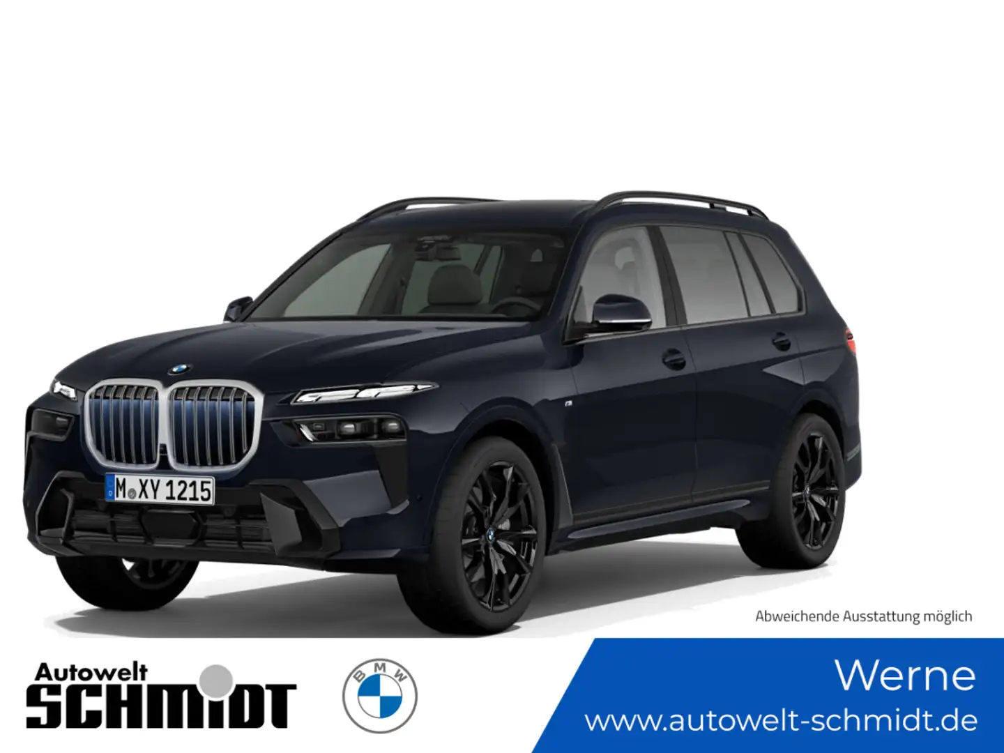 BMW X7 xDrive40d M Sport + GARANTIE-bis-01.2030 Schwarz - 1