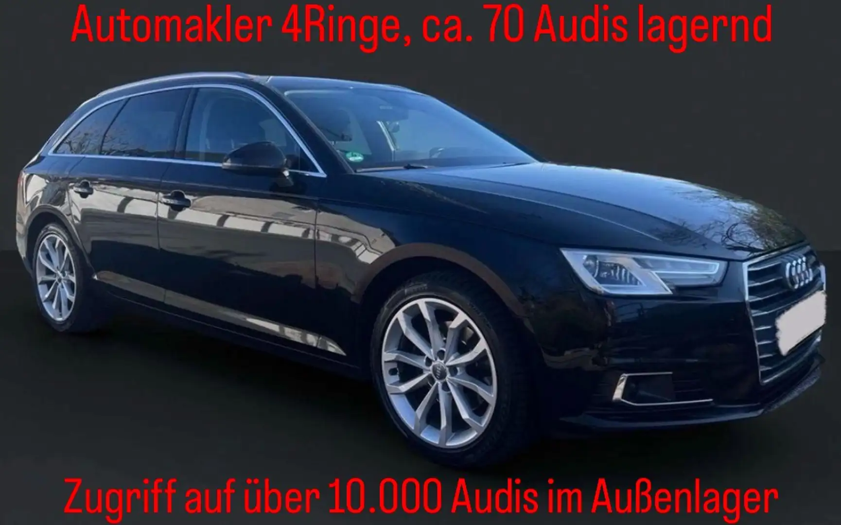 Audi A4 Avant 2.0 TDI S-tronic Zwart - 1