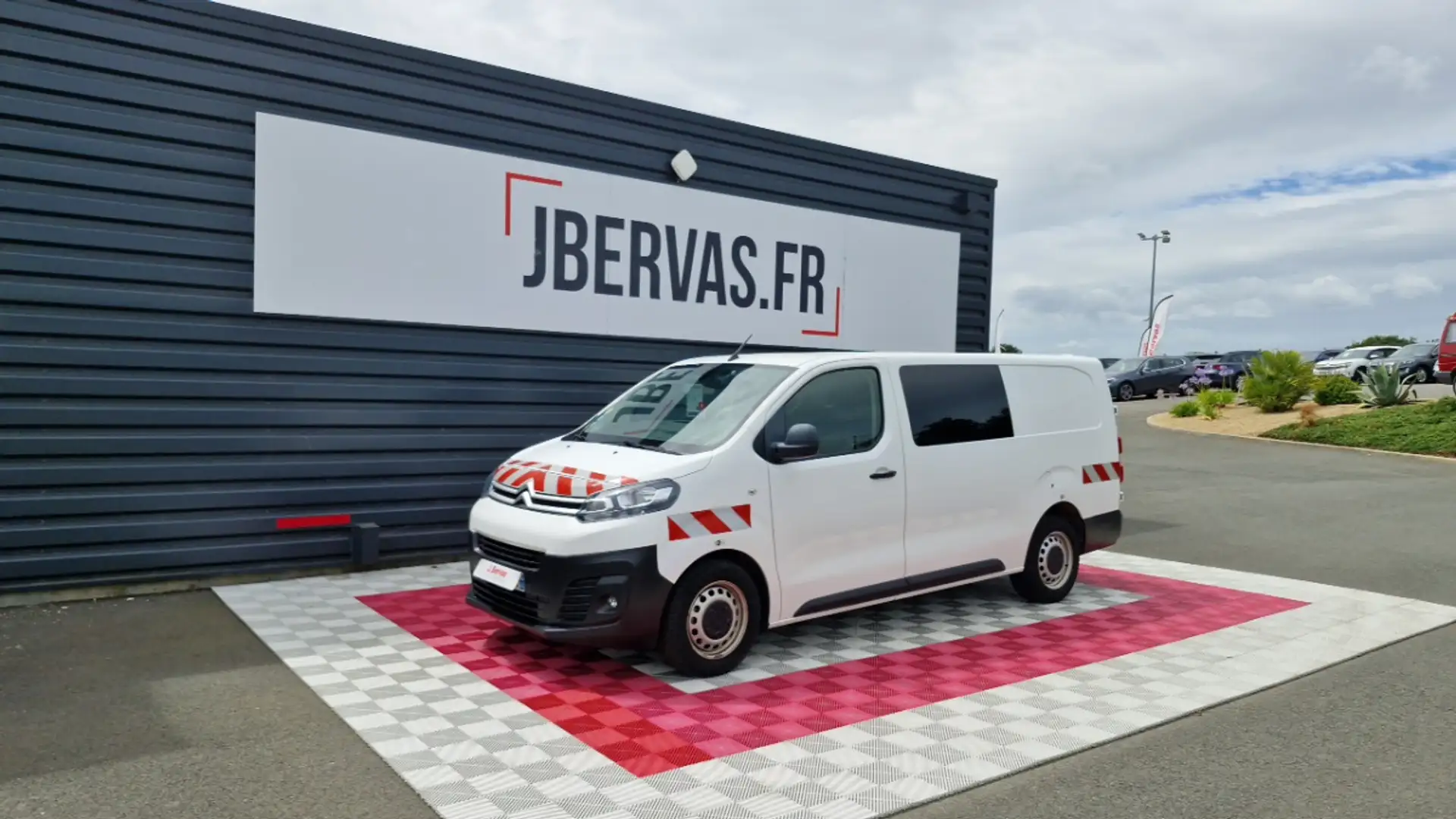 Citroen Jumpy CABINE APPROFONDIE XL bluehdi 120 club Blanc - 1