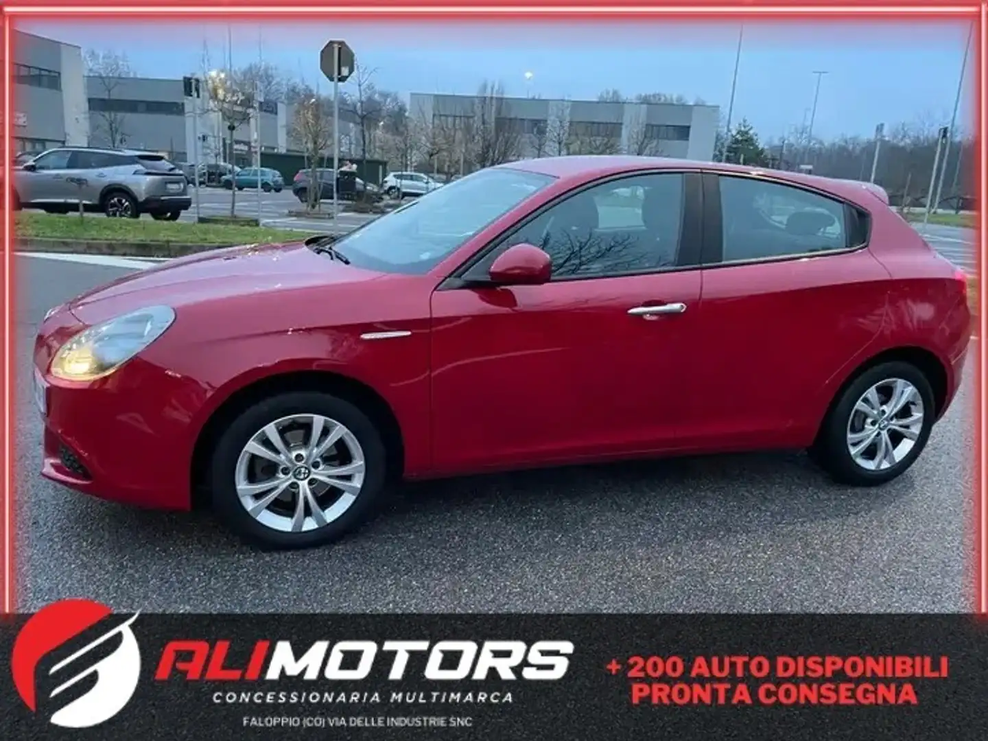 Alfa Romeo Giulietta Giulietta 1.4 Turbo 120 CV Distinctive*neo patenta Rosso - 1