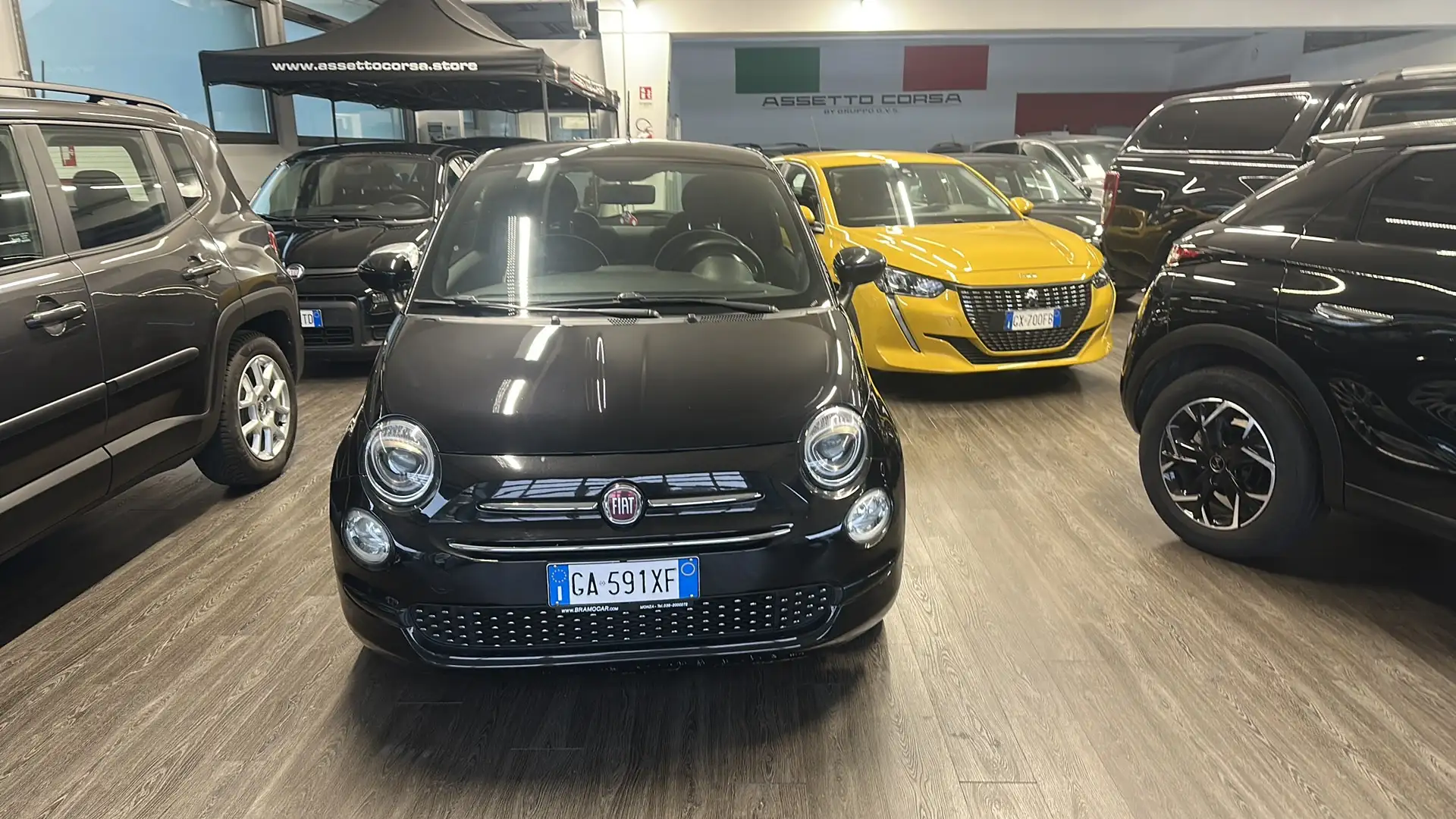 Fiat 500 500 III 2015 1.0 hybrid Dolcevita 70cv Nero - 2