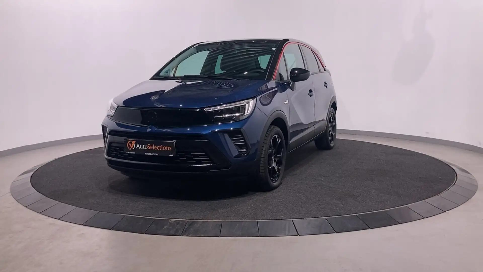 Opel Crossland 1.2 GS MT6/Navi/Sensoren achter Blauw - 1