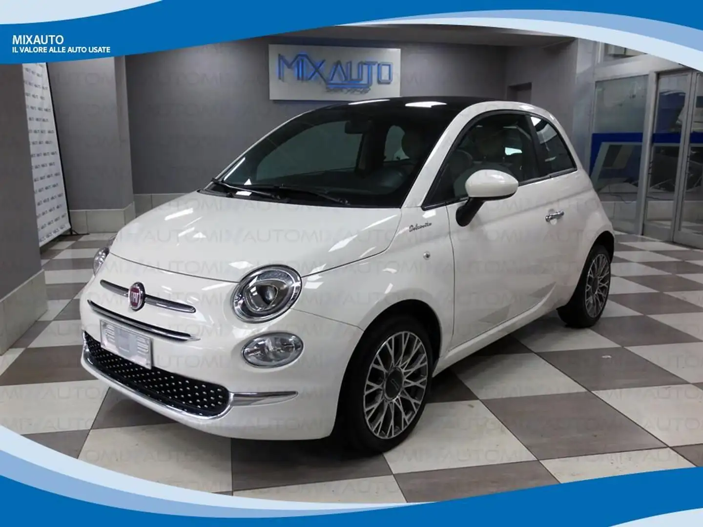 Fiat 500 Hybrid 1.0 70cv Dolcevita EU6 Bianco - 1