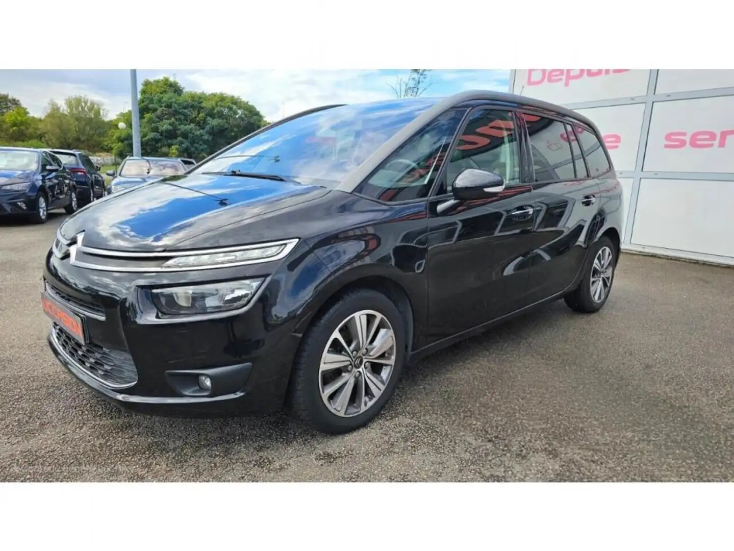 Citroen Grand C4 Picasso Intensive 1.6 HDi 115cv 7 Places + Attelage + Roue de Secours Чёрный - 2