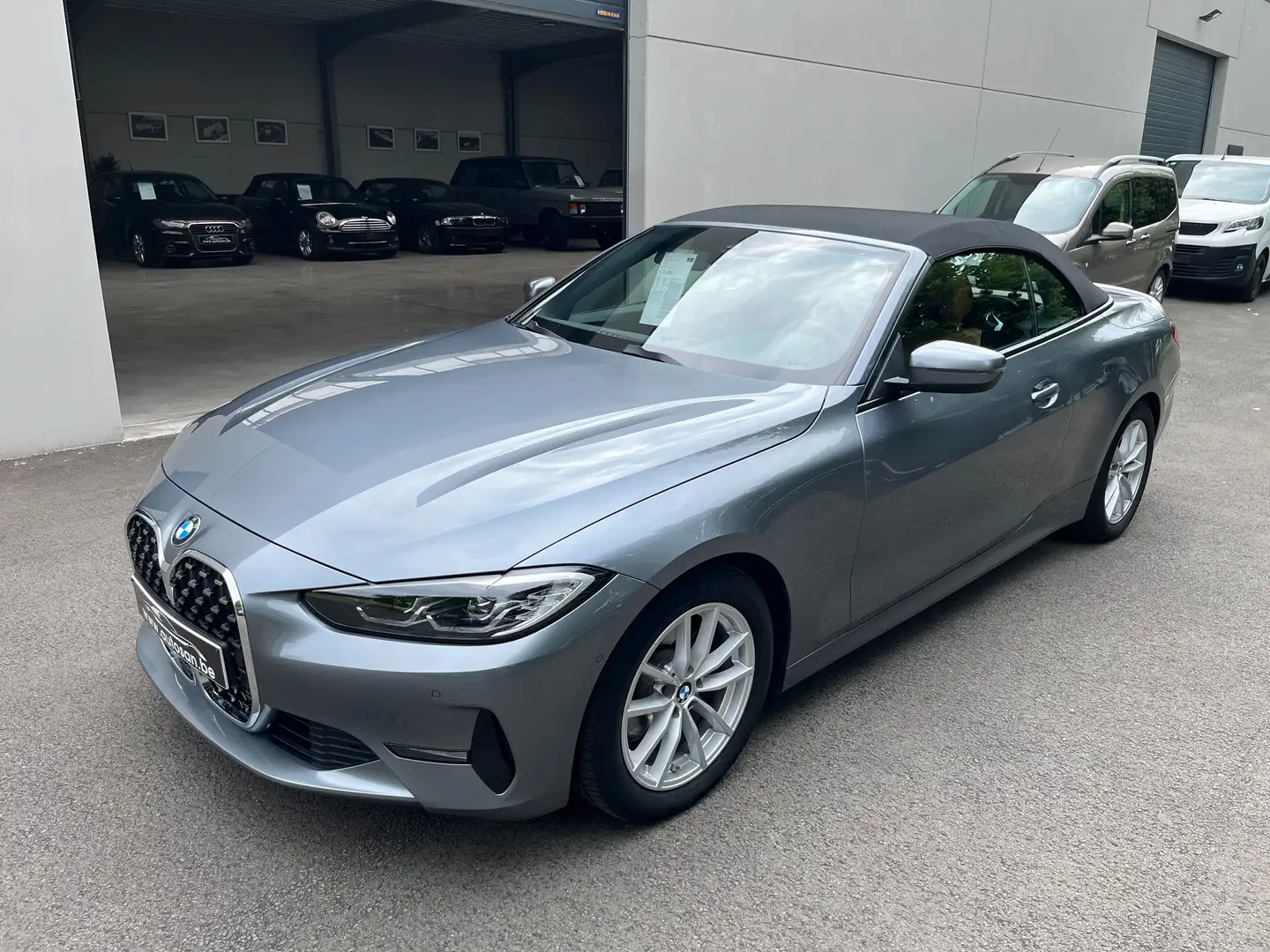 BMW 420 Cabrio 420iA Grijs - 1