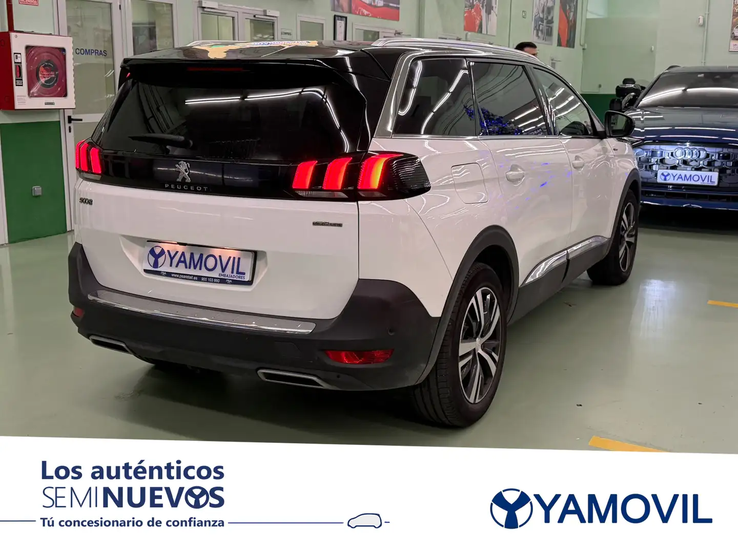 Peugeot 5008 1.2 PureTech S&S GT 130 EAT8 Blanc - 2