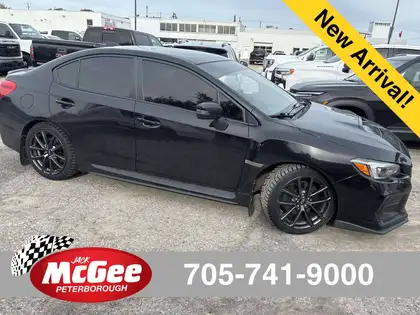 Black 2019 Subaru WRX Sedan  6-Speed Manual