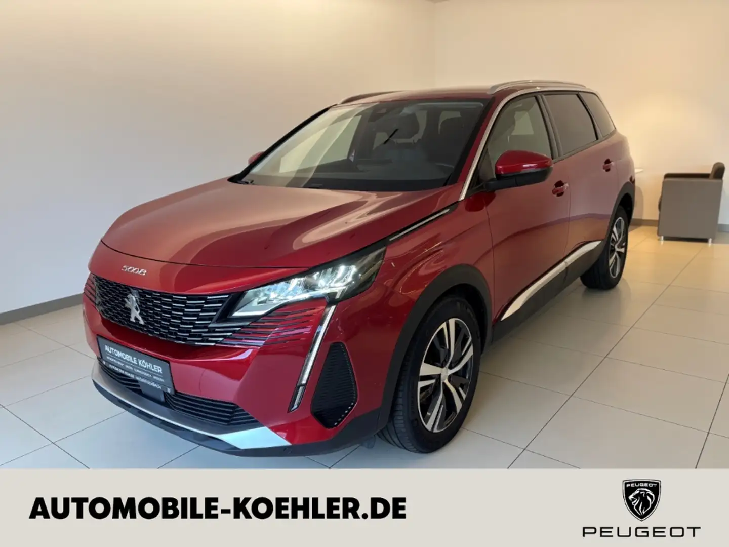 Peugeot 5008 Allure Pack 7-Sitzer KAMERA NAVI SITZHZG Rot - 1