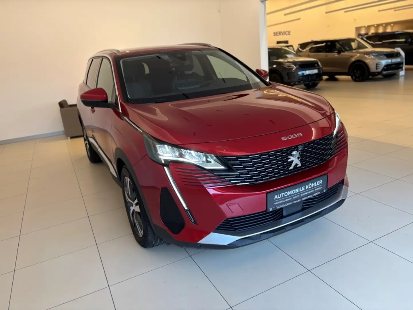 Peugeot 5008 Allure Pack 7-Sitzer KAMERA NAVI SITZHZG Rot - 2