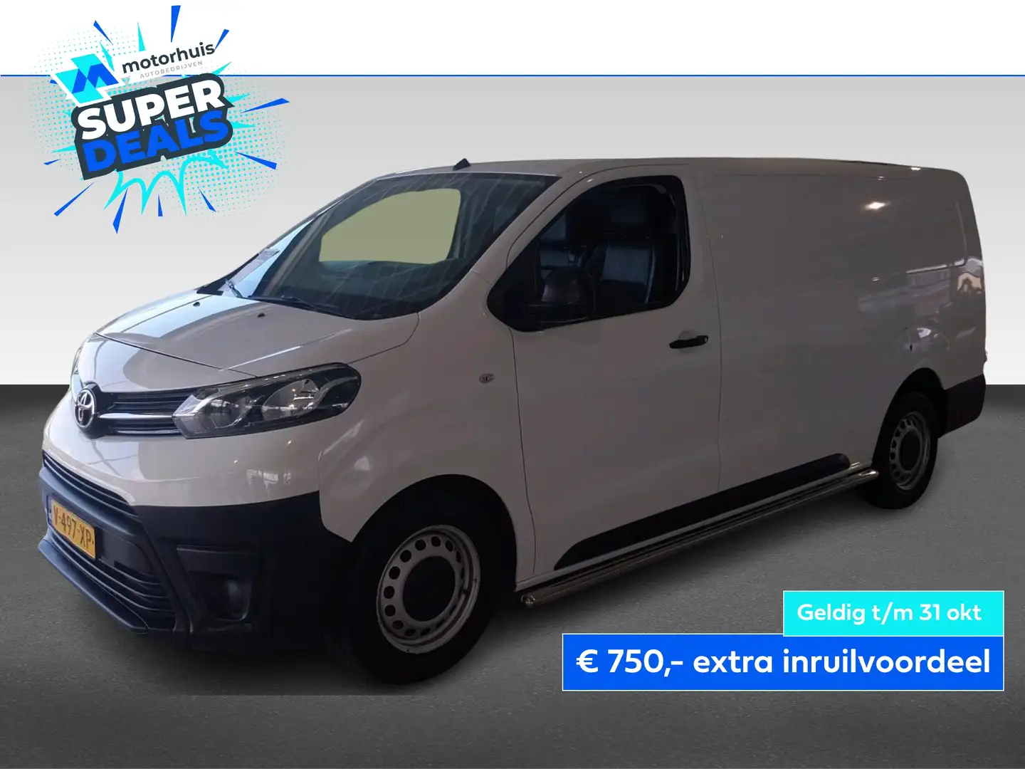 Toyota Proace Compact 1.6 D-4D 95pk Cool Comfort long Blanc - 1