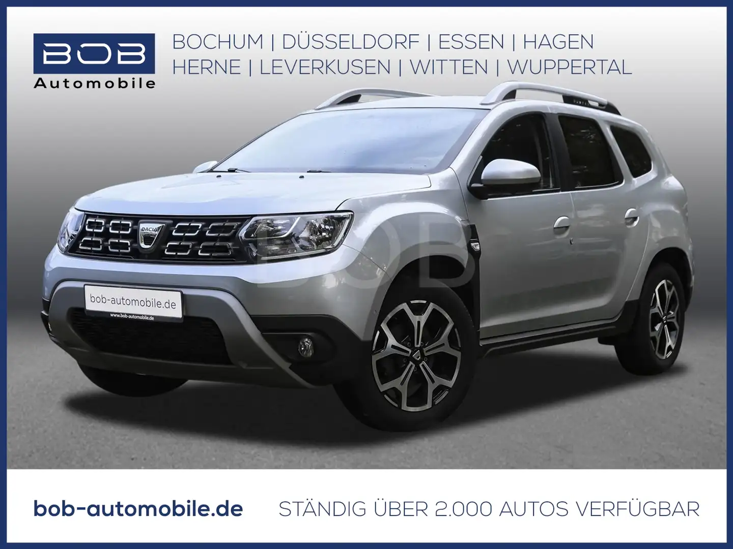 Dacia Duster Prestige TCe 130 *2.Hand*LEDER*NAVI*SHZ* Gris - 1