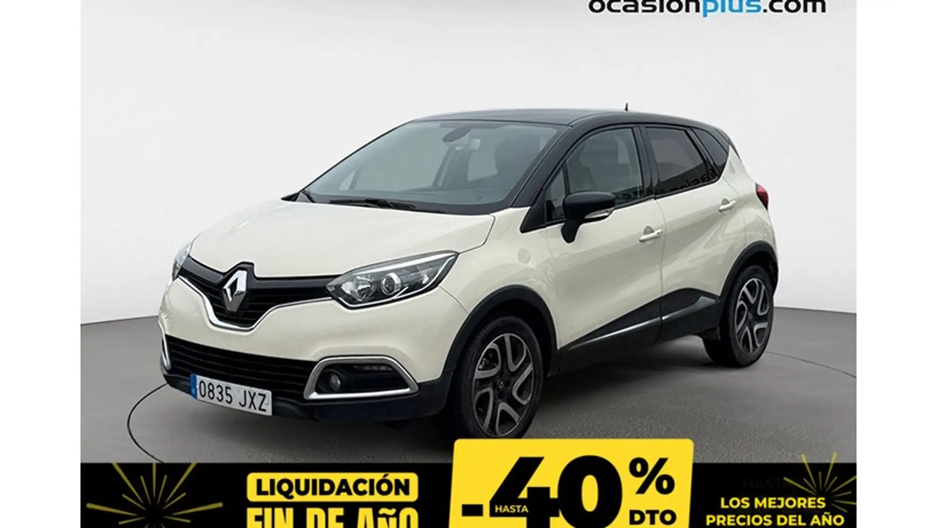Renault Captur 1.5dCi Ecoleader Energy Zen EDC 90 Blanc - 1