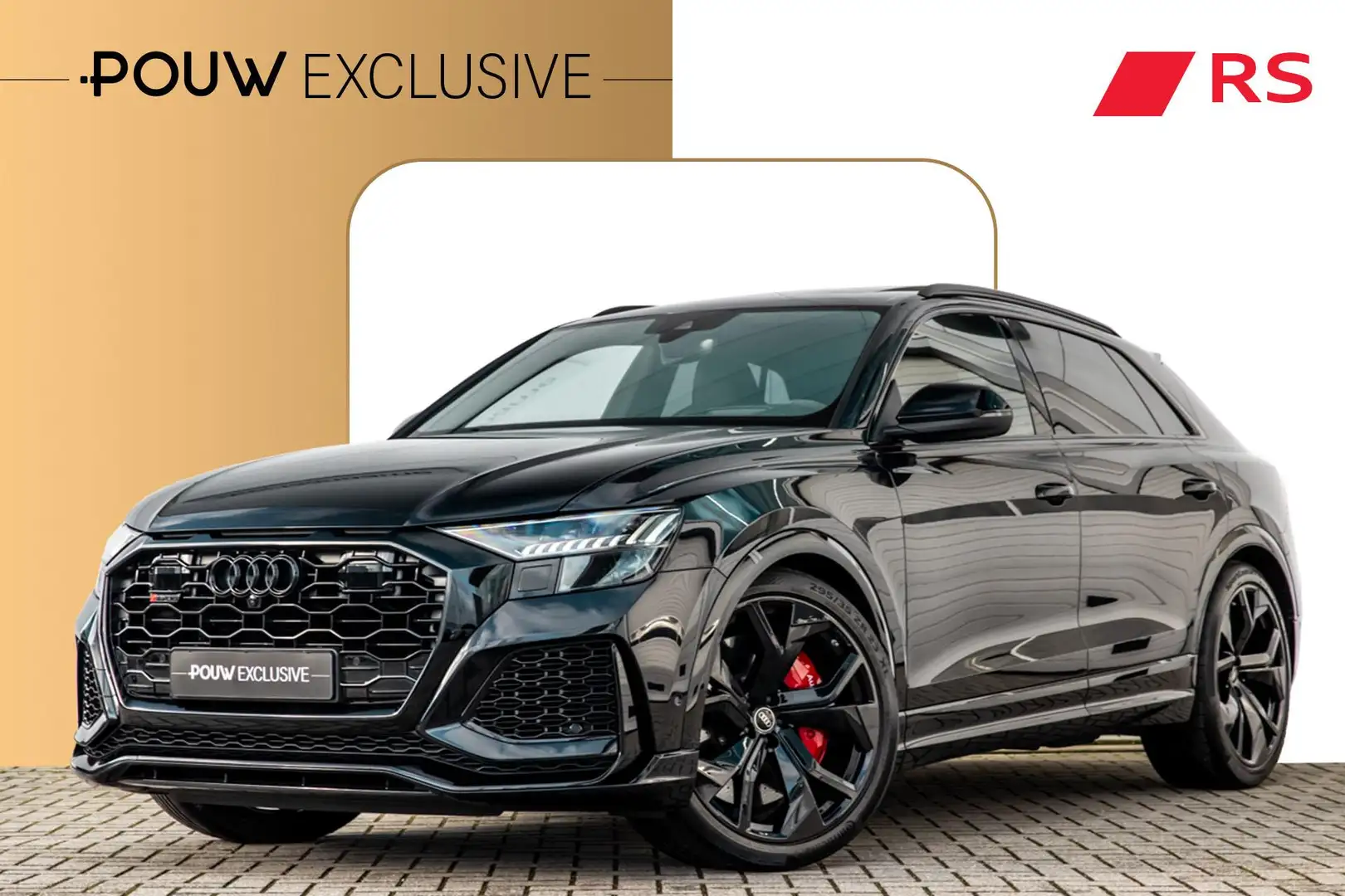 Audi RS Q8 4.0 TFSI 600pk Quattro | Keramisch | Panoramadak | Zwart - 1