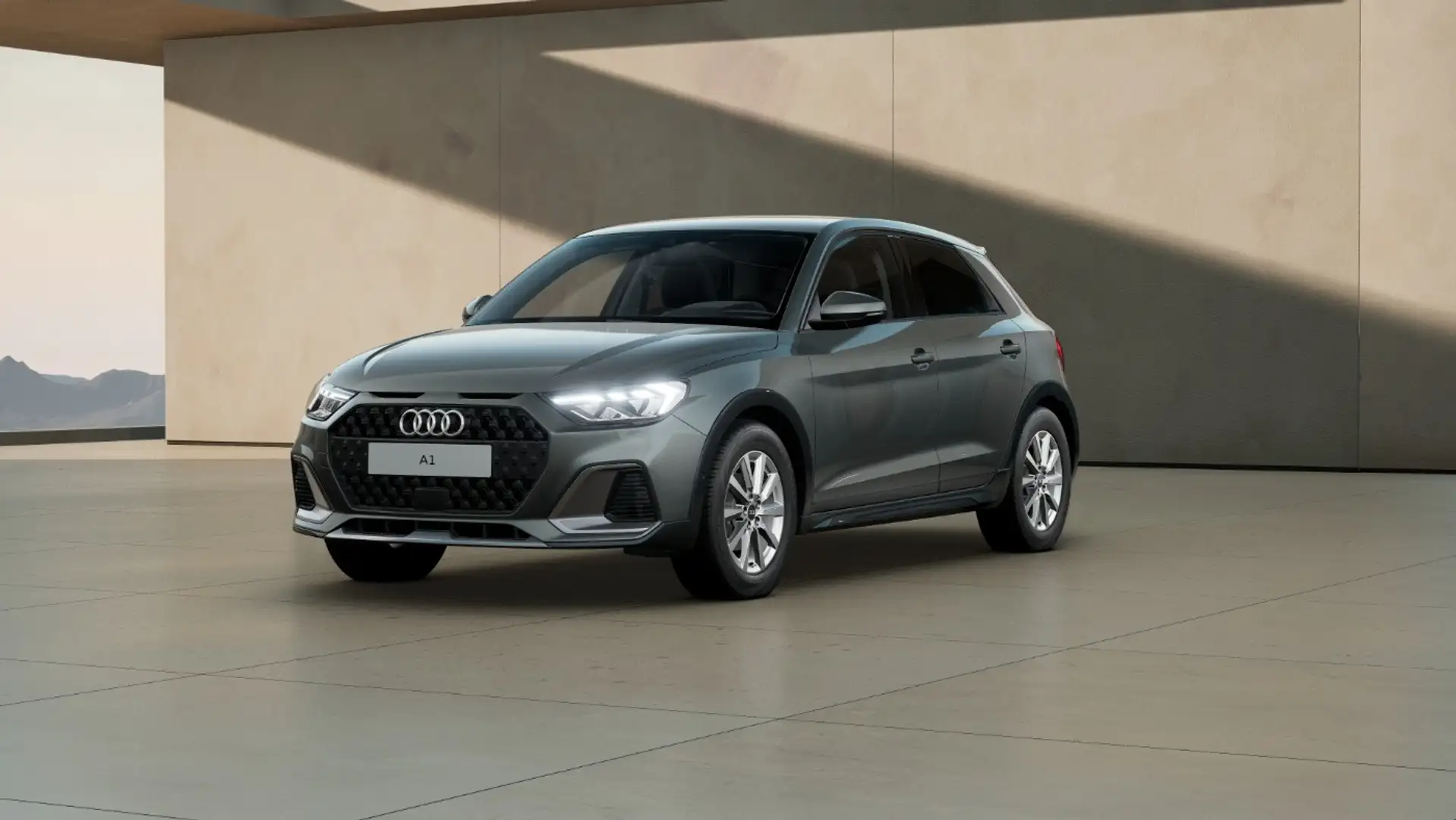 Audi A1 allstreet 30 TFSI S tro. LED virt. Cock. NAVI+ DAB Grau - 2