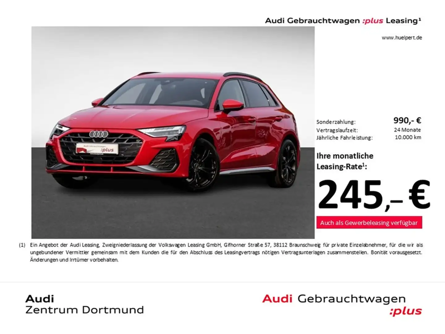 Audi A3 Sportback 30 S LINE FACELIFT AHK CAM ACC LM18 Rouge - 1