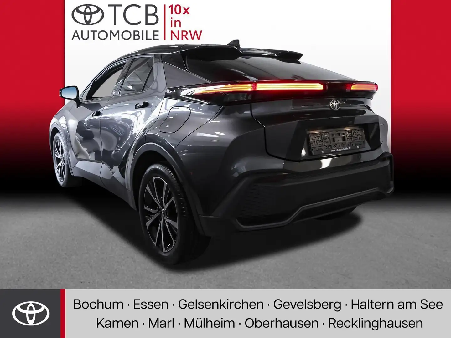 Toyota C-HR 1.8 Hybrid Team Deutschland NAVI SHZ PDC Carplay Gris - 2