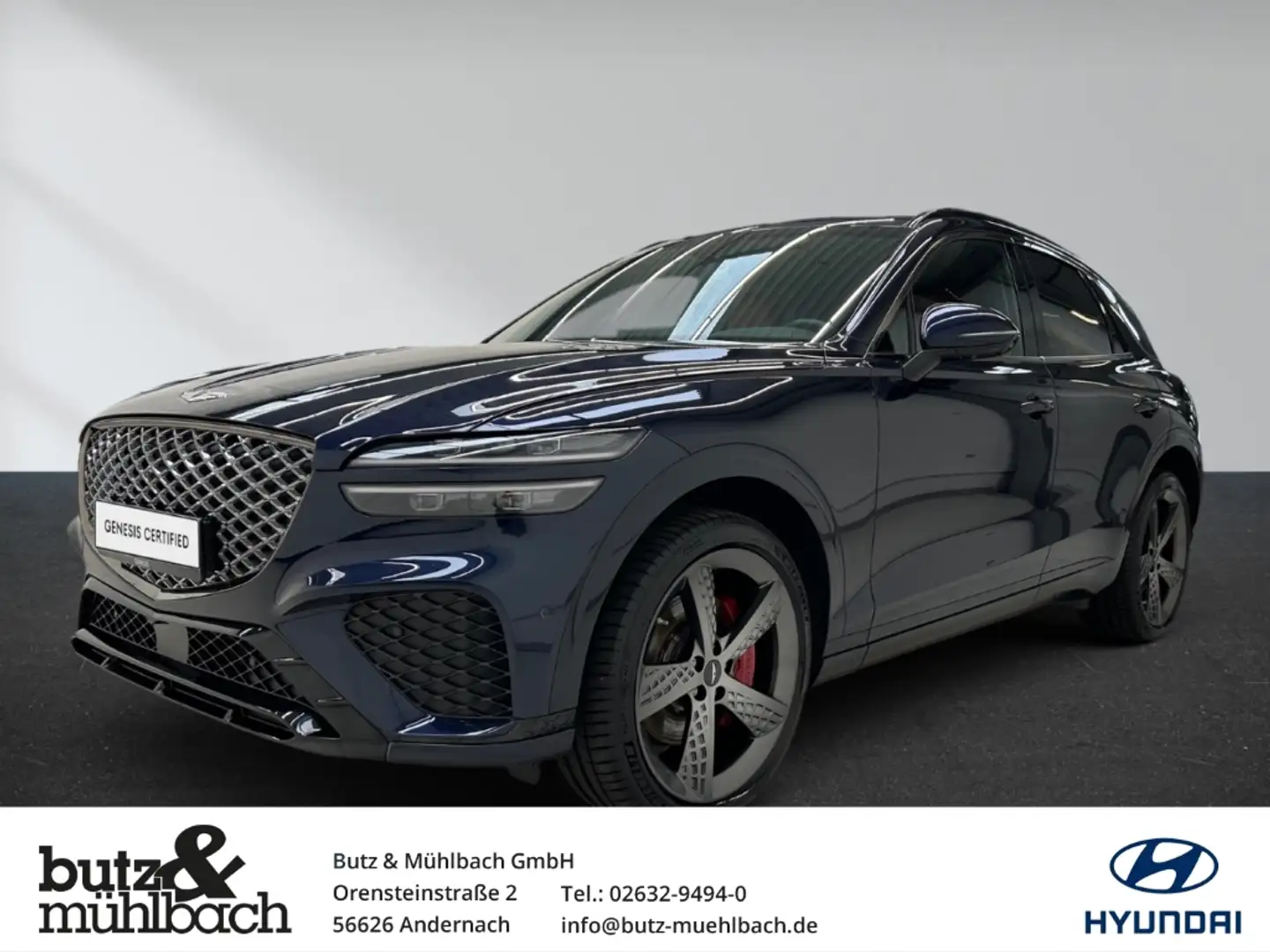 Genesis GV70 Sport 4WD 2.5 T-GDI EU6d Bleu - 1