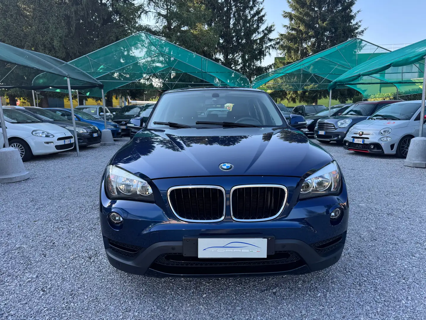 BMW X1 X1 xdrive18d Sport Line Bleu - 2