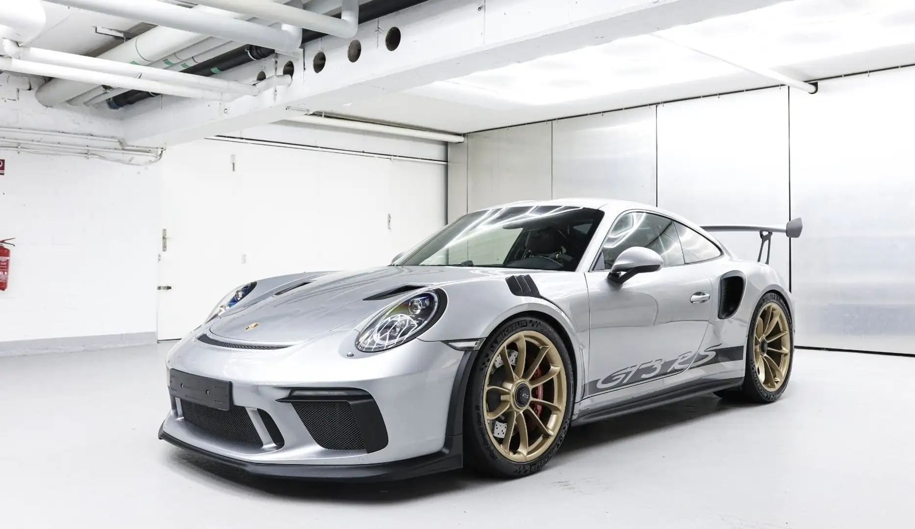 Porsche 991 GT3 RS 1.Hand Scheckheft unfallfrei Argent - 1