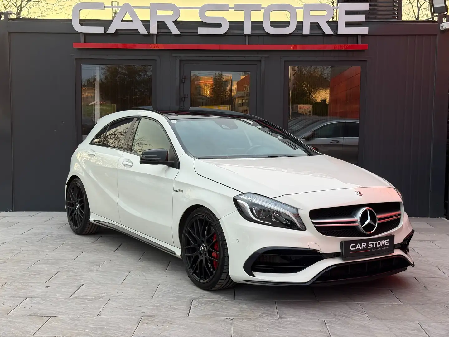 Mercedes-Benz A 45 AMG 4M|Performance|AGA|Pano|LED|Navi|Logic7|Kamera| Weiß - 1