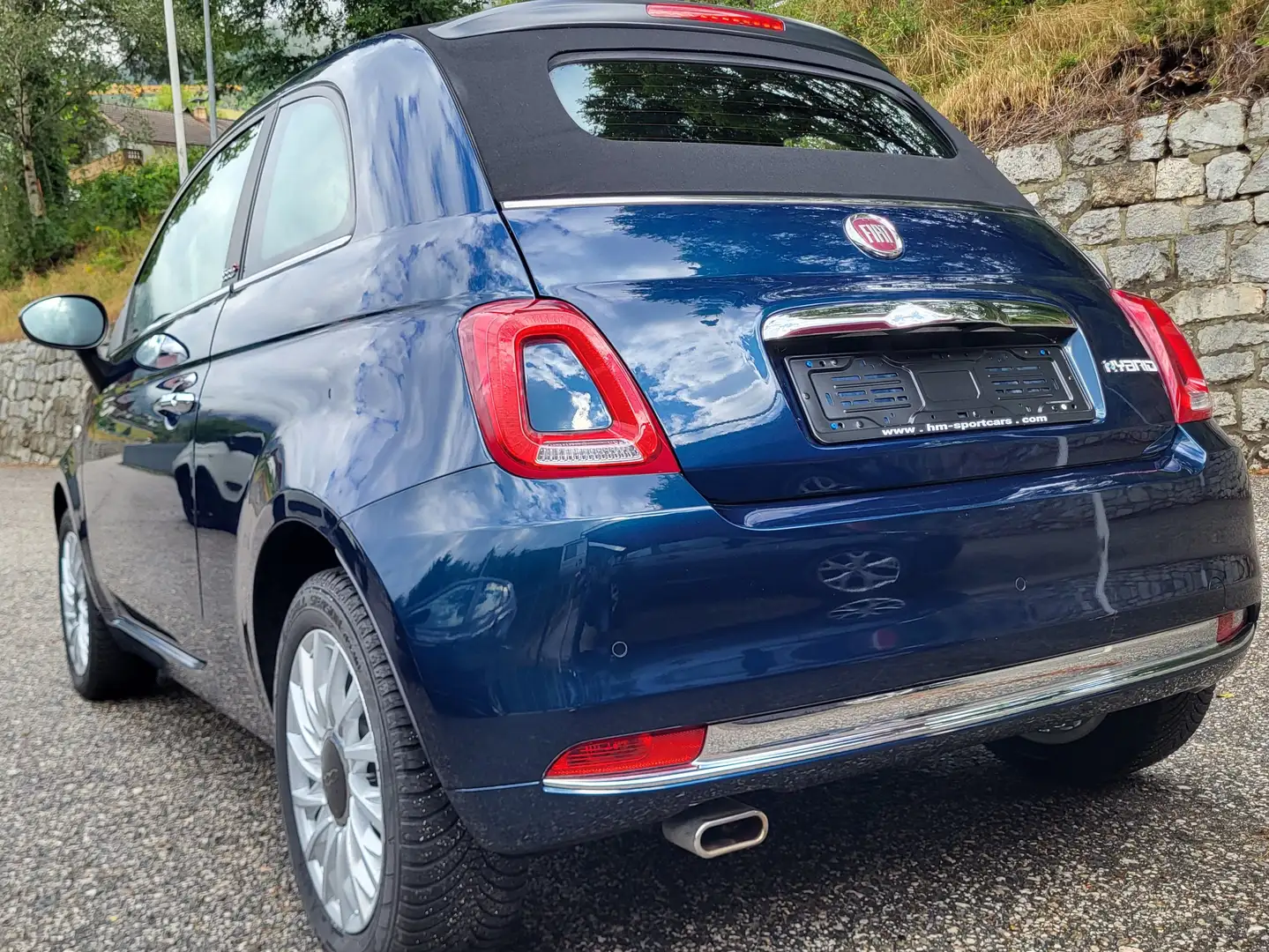 Fiat 500C 500C 1.0 Hybrid Dolcevita Special Edition 70cv Bleu - 2