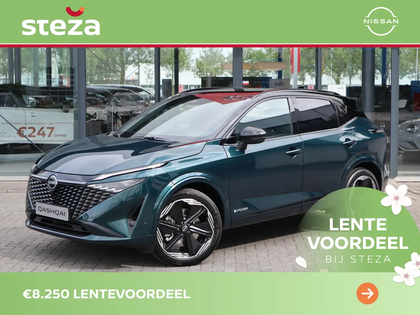 Nissan Qashqai 1.5 e-Power N-Design Cold Pack / Apple Carplay / P Groen - 1