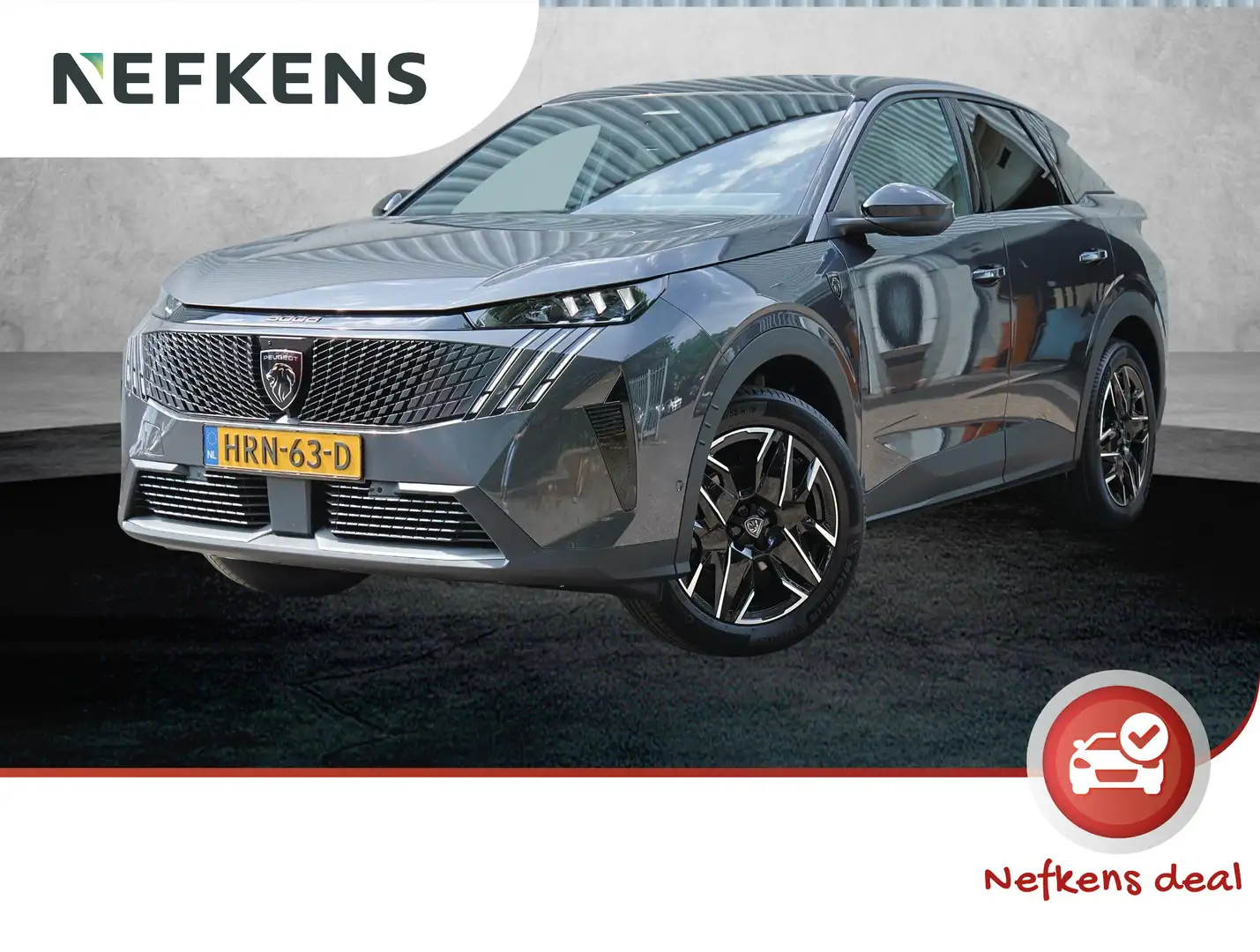 Peugeot 3008 1.2 Hybrid 145 GT | Alcantara interieur | Panorama Gris - 1