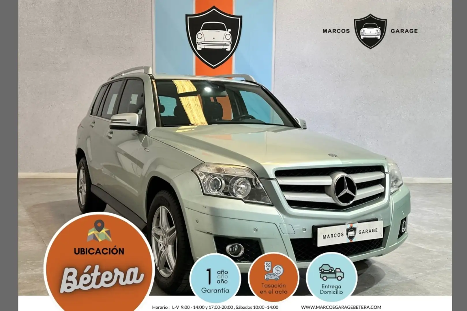 Mercedes-Benz GLK 220 220CDI BE 4M Aut. Verde - 1
