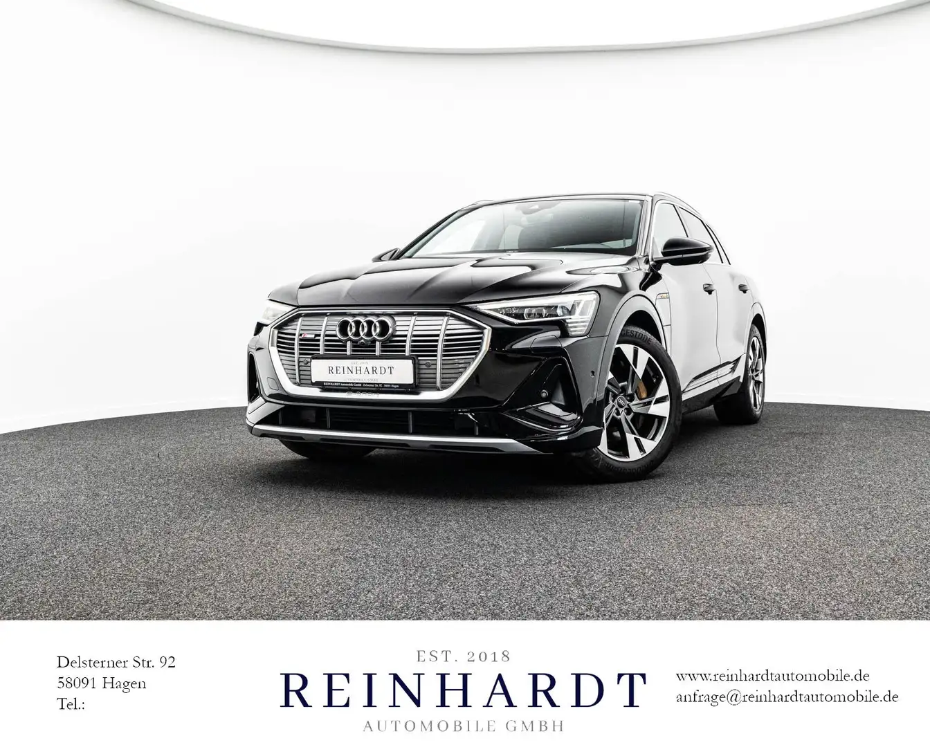 Audi e-tron 50 2x S LINE 20Z./KEYLESS/AMBI+/VC/360° Schwarz - 1