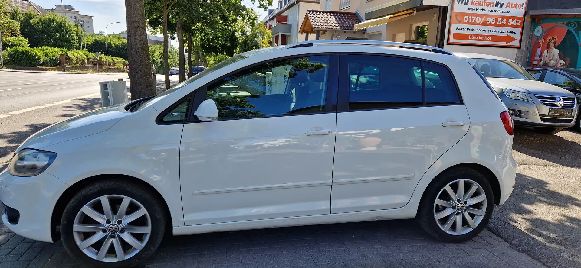 Volkswagen Golf Plus Highline Diesel Blanc - 2
