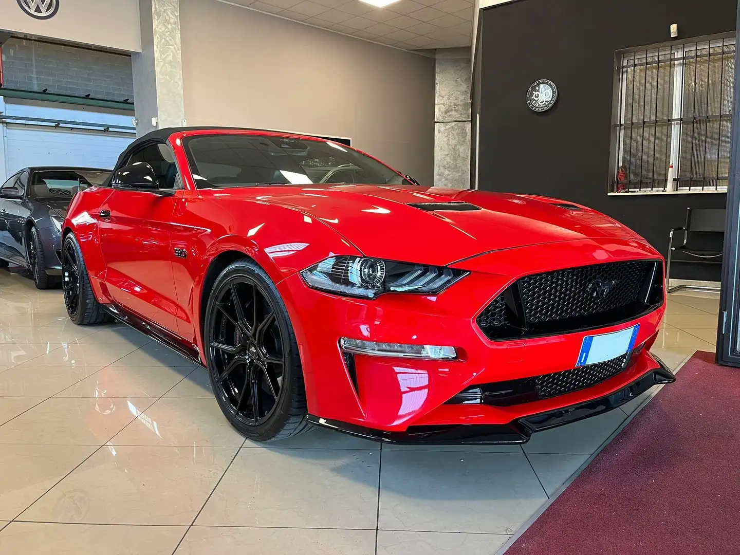 Ford Mustang Mustang Convertible 5.0 ti-vct V8 GT 450 cv Rosso - 1