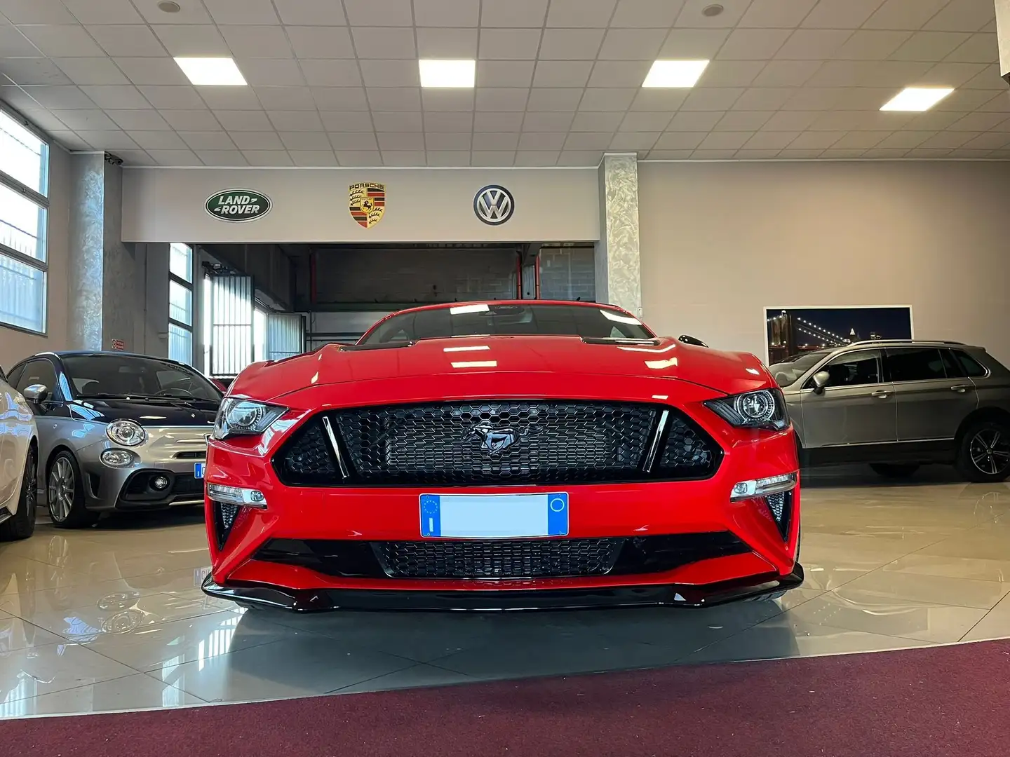 Ford Mustang Mustang Convertible 5.0 ti-vct V8 GT 450 cv Rosso - 2