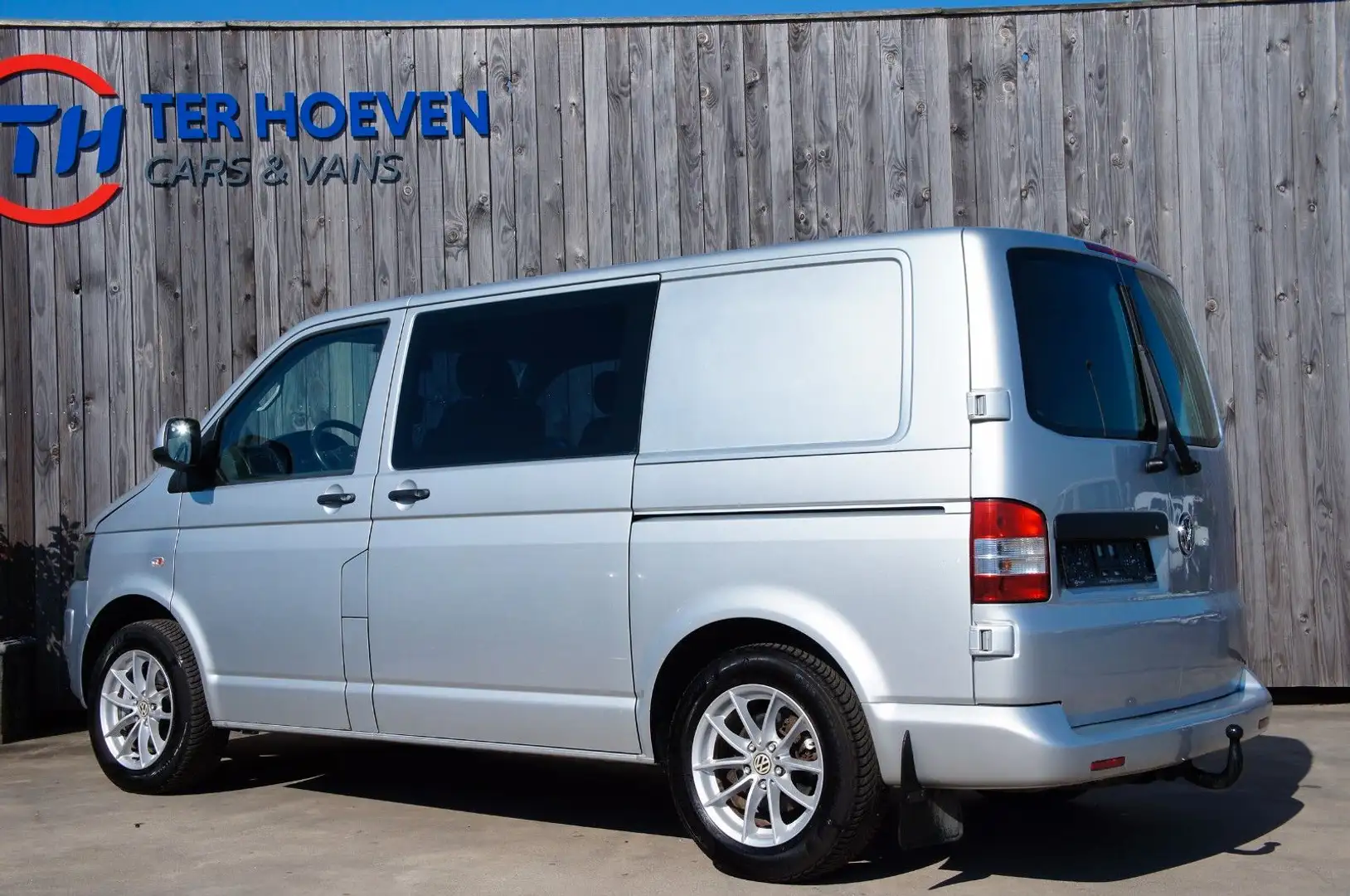 Volkswagen T5 Transporter 2.0 TDi Doppelkab. Klima 132KW E5 Silber - 2
