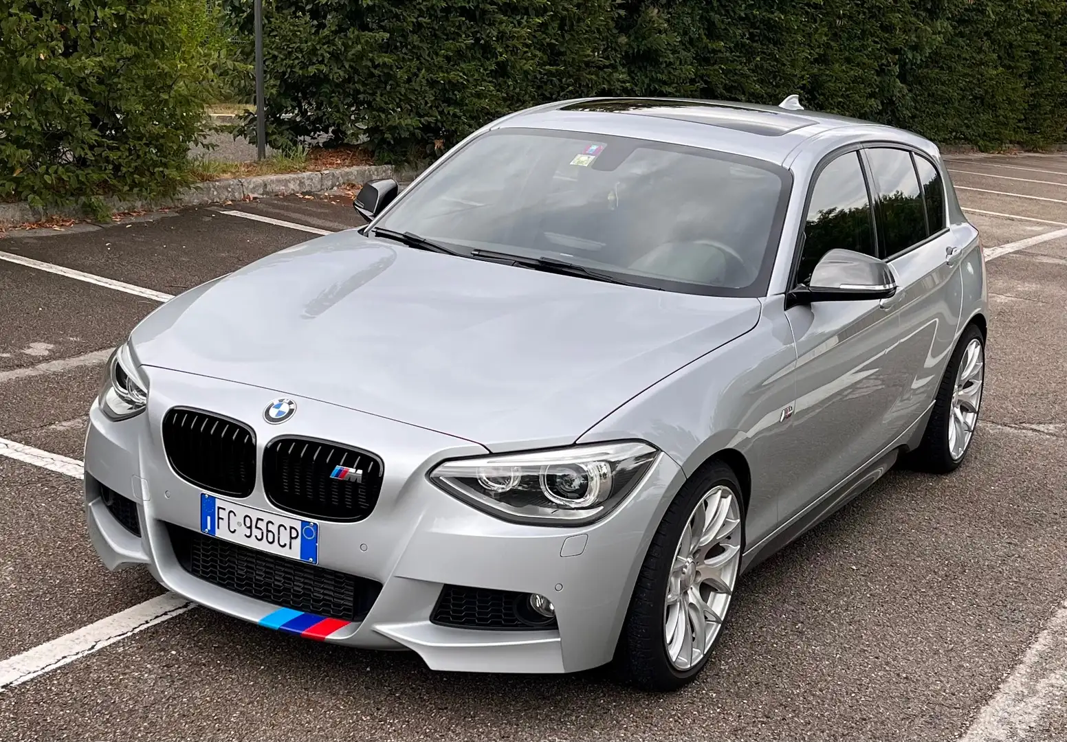 BMW 120 120d 5p Msport Srebrny - 2