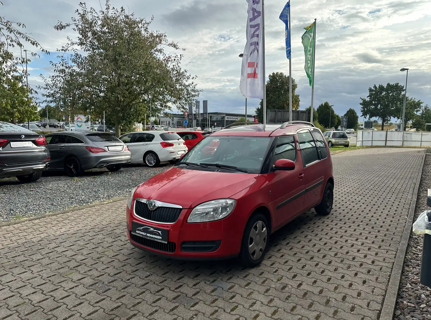 Skoda Roomster 1.2 Style Plus Edition*MOTORSCHADEN*EXPORT*GEWERBE Rot - 1