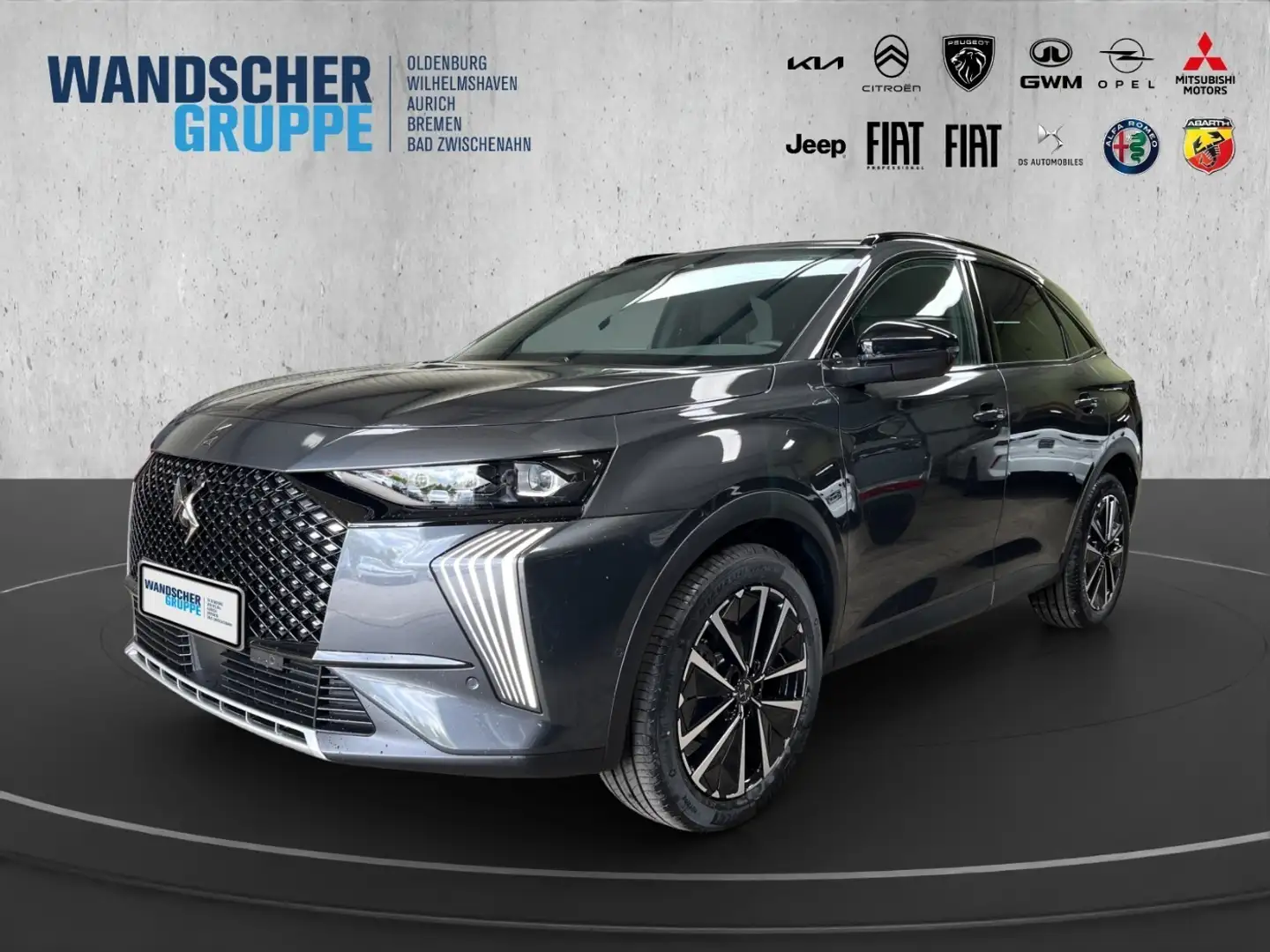 DS Automobiles DS 7 1.5 BlueHDi 130 FAP Pallas +Kam.+LED+SHZ Grijs - 1