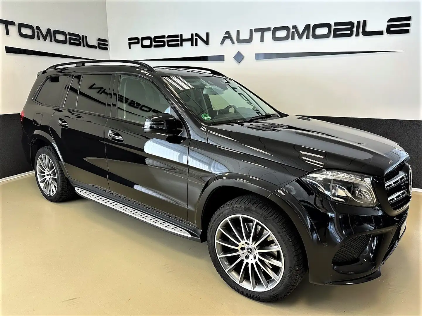 Mercedes-Benz GLS 350 d 4M AMG-Line Night 7-Sitzer TV-Media H&K Noir - 1