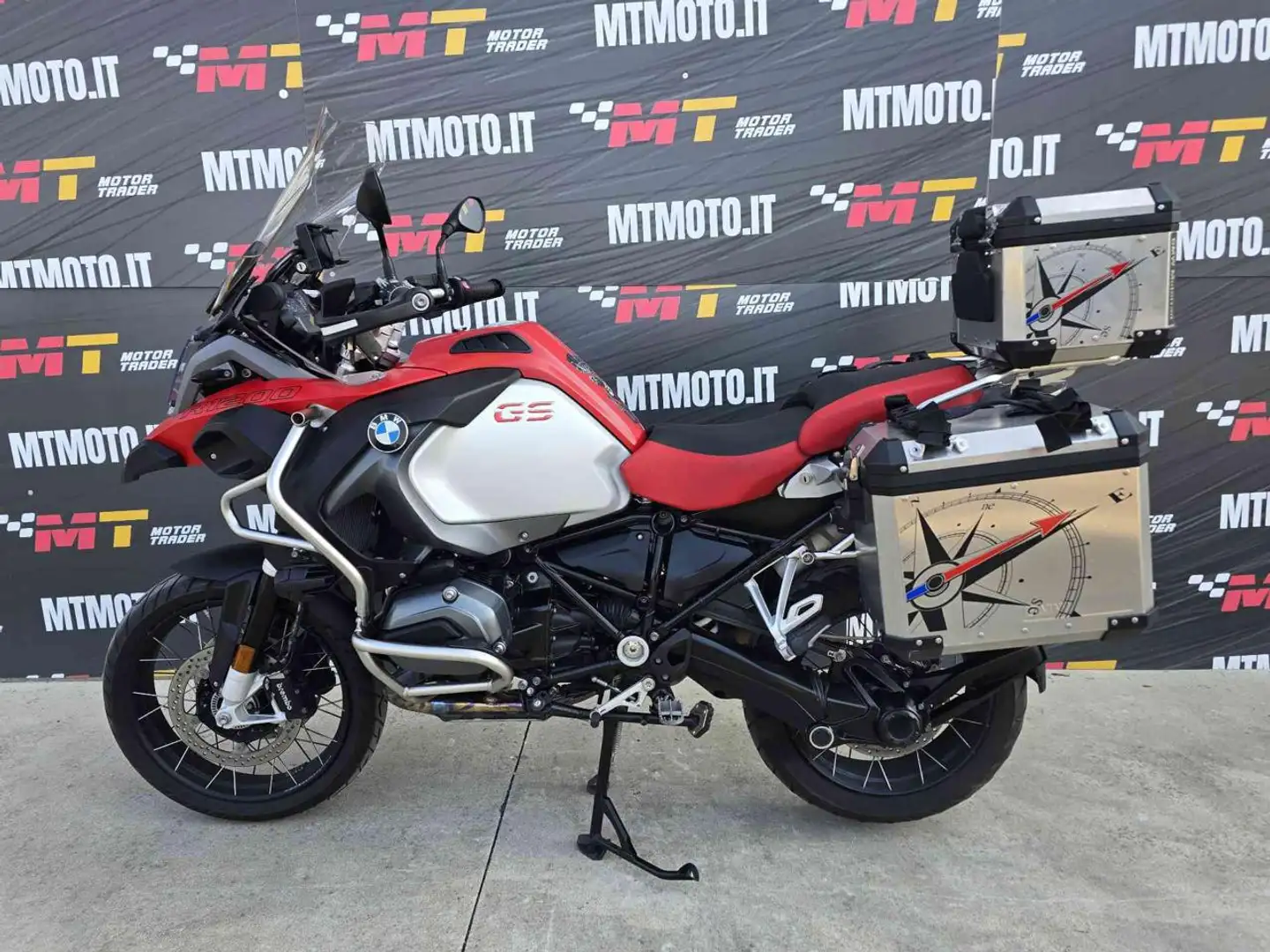 BMW R 1200 GS Adventure Lc 2017 Video 360 Rosso - 2