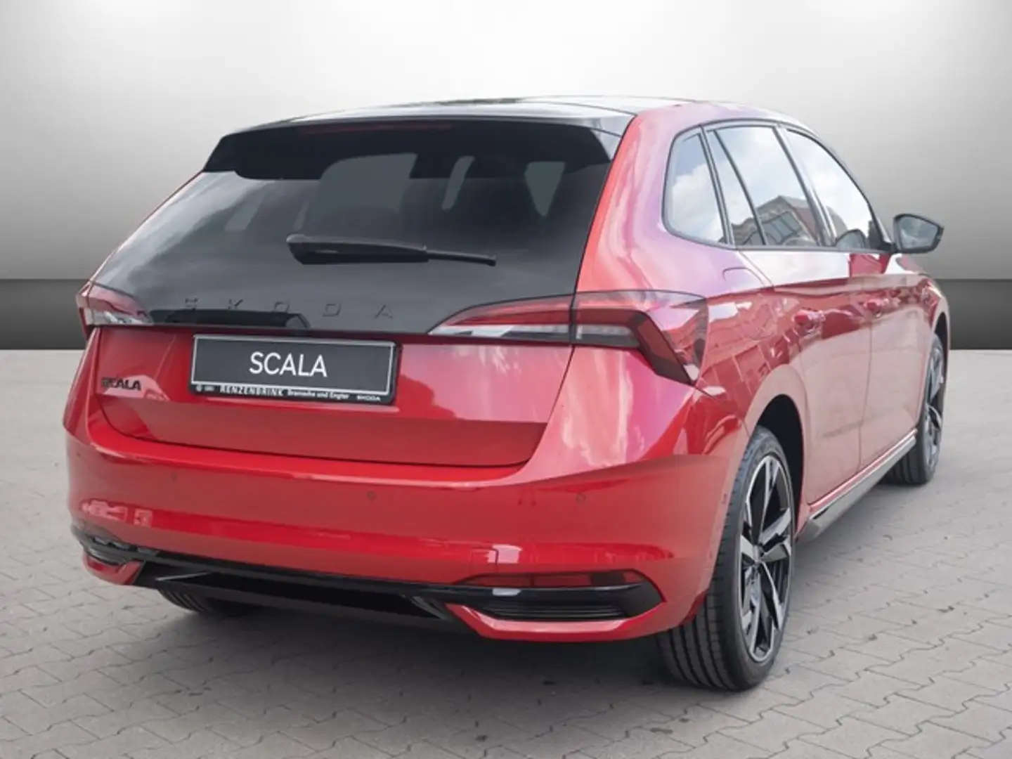 Skoda Scala 1.5 TSI Monte Carlo DSG AHK+MATRIX+PANO Rot - 2