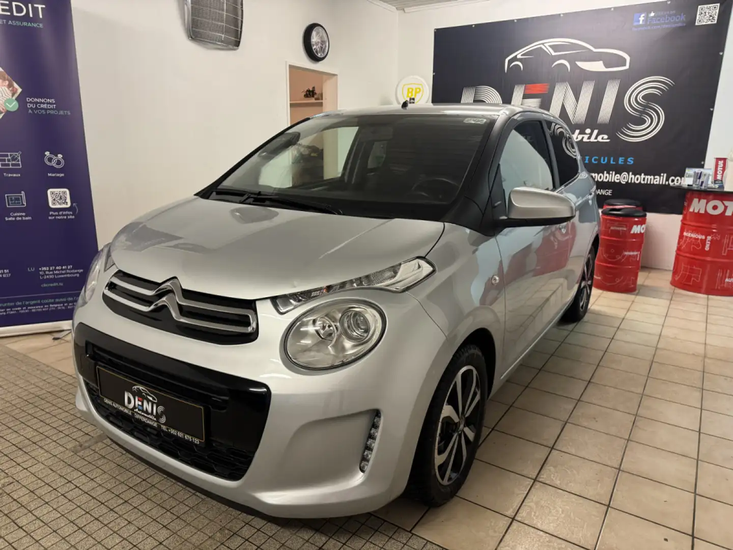 Citroen C1 1.0 Essence Shine !!9.950KM!! Gris - 1