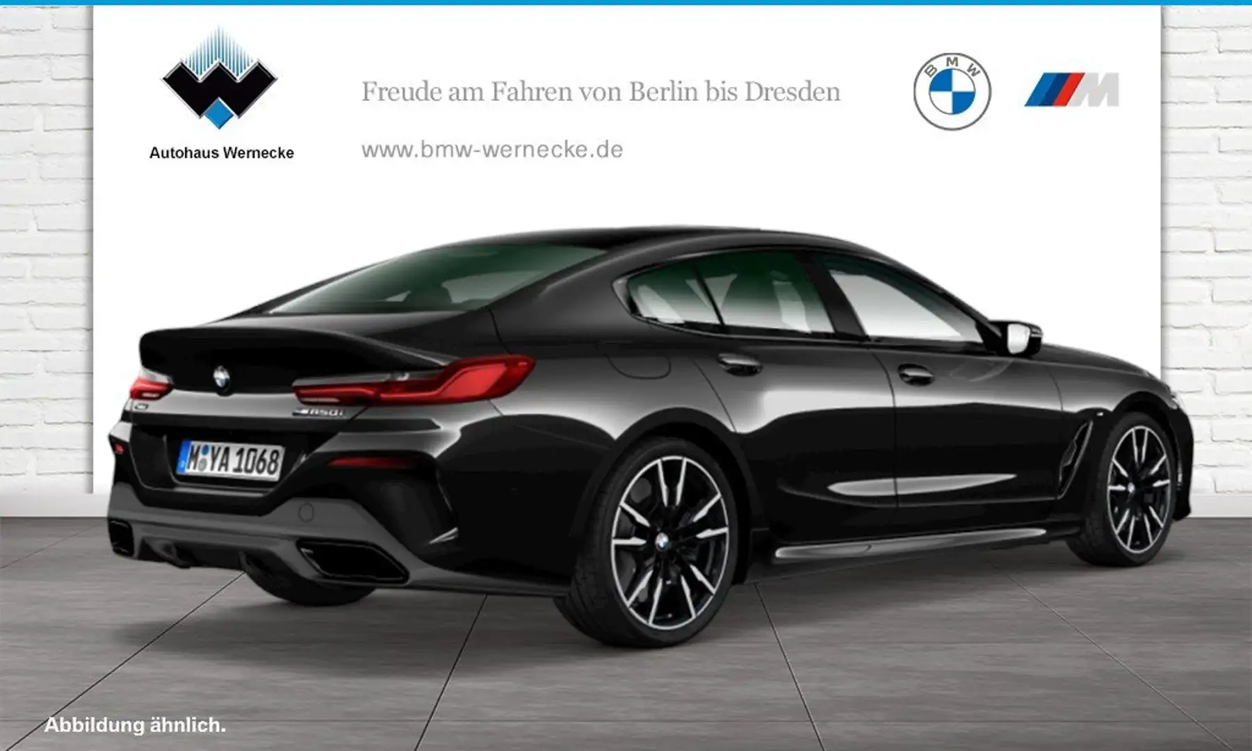 BMW M850 i xDrive Gran Coupé B&W Surround DAB WLAN Schwarz - 2