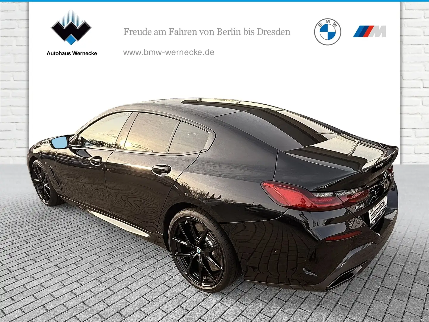 BMW M850 i xDrive Gran Coupé B&W Surround DAB WLAN Schwarz - 2