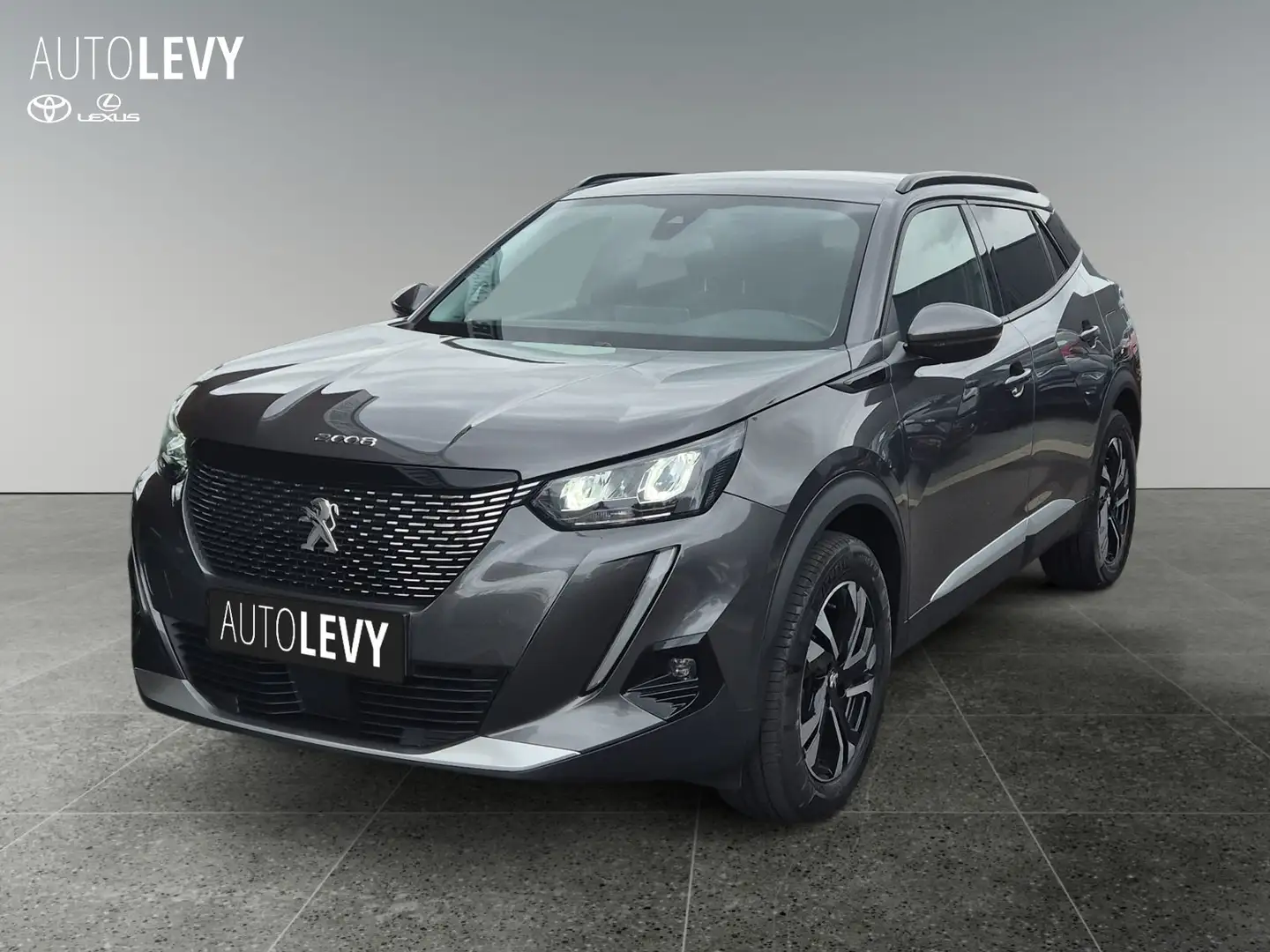 Peugeot 2008 1.2 PureTech 130 Allure *NAVO*KLIMA*RFK*PDC* Grijs - 2