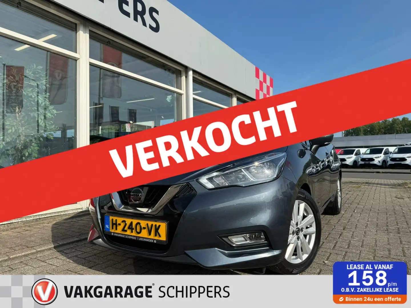 Nissan Micra 1.0 IG-T N-Connecta Grijs - 1
